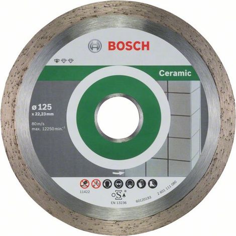 Bosch - Diamanttrennscheibe für Fliesen 125x22,23 mm 2608603232
