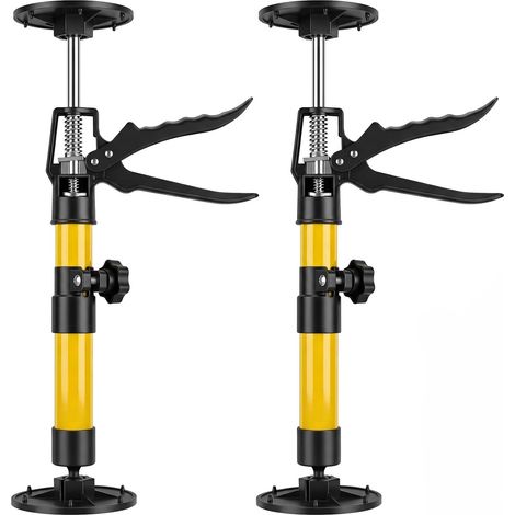 2 Pièces Etai Telescopique 30-59 cm, Support de Montage Polyvalent, Charge 30 kg pour Cadres de Porte et Meubles (1/5)