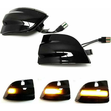 Dynamische LED-Blinkerleuchte, Seitenspiegel-Blinker, passend für Ford Focus 2 MK2 2004–2008, Ford Focus 2 C-MAX 2003–2007, Ford C-MAX 2007–2010 (1/5)