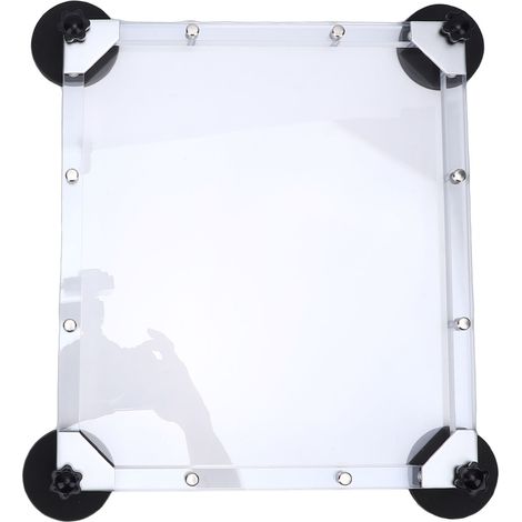 Kit de fixation rapide et sécurisée pour antenne satellite de toit ouvrant de voiture, bateau ou camping-car, avec 4 aimants puissants (1/5)