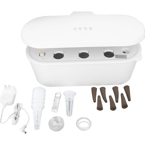 Kit de sistema de cultivo hidropónico inteligente para interiores con maceta de verduras LED inteligente (1/5)