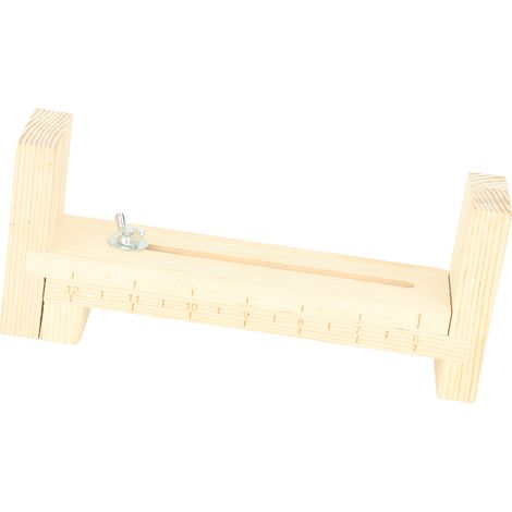Gabarit en bois pour bracelets, clips métalliques, outil de fabrication de cordes à main réglable pour le tressage et le tricotage (1/5)