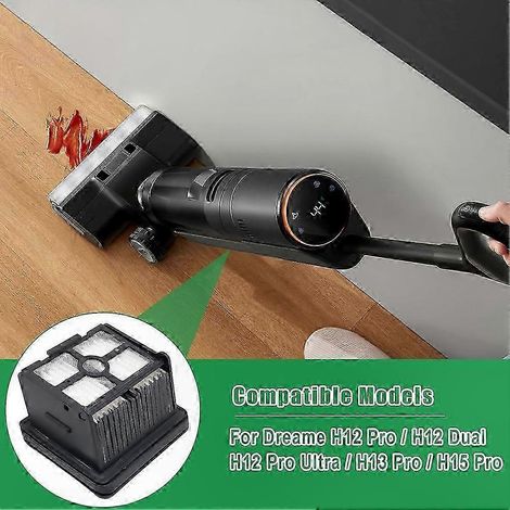 HEPA-Filter als Ersatzteile für die Staubsaugermodelle H12 Pro, H13 Pro, H15 Pro, H12 Dual und H12 Pro Ultra (1/4)