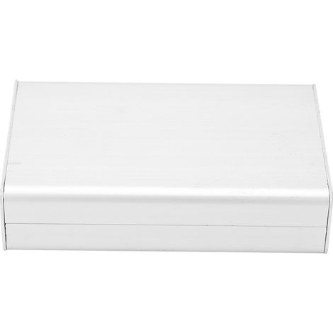 Boîtier de jonction électrique en alliage d'aluminium pour projet PCB, profilé fendu, dimensions 27,7x71x110mm (1/5)