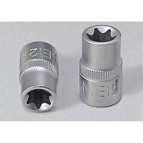 Douille KS TX 3/8" E5 - Douille À Cliquet Pour Visseuse - Compatible Avec Systèmes À Clé Dynamométrique - 1 Pièce