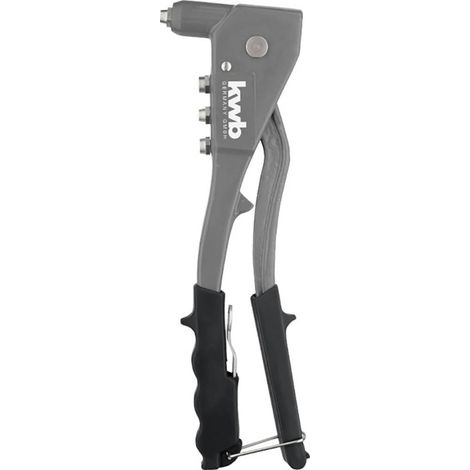 Pince à riveter/Pince à rivets pop avec protection de la poignée, modèle lourd, p. Rivets aveugles en aluminium et cuivre jusqu'à 4,8 mm de tige/autres matériaux jusqu'à 4 mm