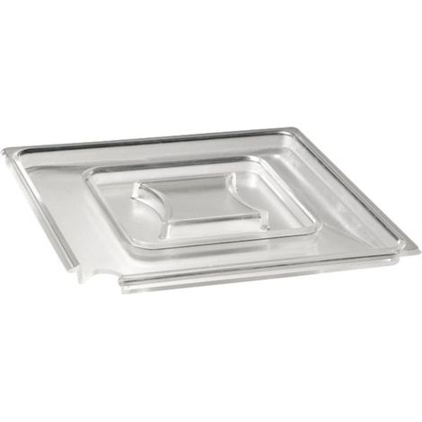APS Float Deckel transparent, mit Löffelaussparung, Höhe: 13 mm, Länge: 190 mm
