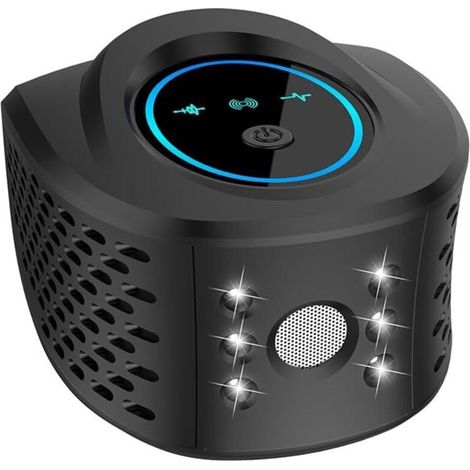 Répulsif Haute Puissance 360° avec 6 Lumières Stroboscopiques Pir Repousse Efficacement Les Rongeurs avec Prise UE B (1/5)