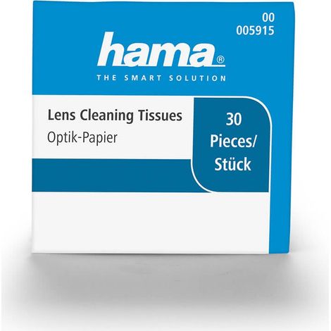 Accessorio per la pulizia hama 00005956 carta senza silicone senza lanugine 5 pz