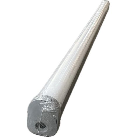 Reglette etanche LED 59W grise poly 1570x90x70mm 4000K 6000lm non-traversante 230V non-dimmable IK07 IP65 PROTEC