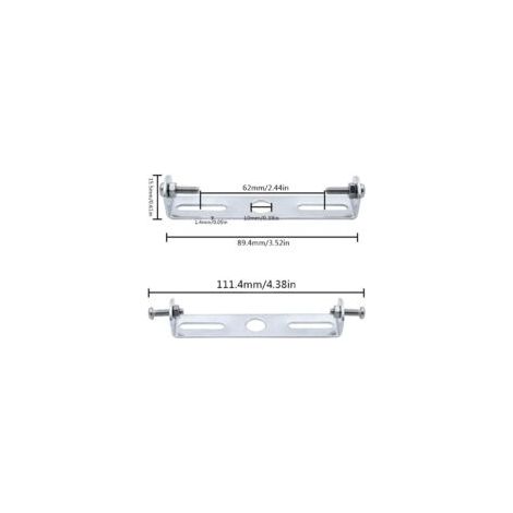 pezzi Piastra di sospensione per plafoniera da 90 mm per piastra di montaggio, copertura di base, lampadario, apparecchio di illuminazione a soffitto, decorazione del soffitto [Classe energetica A+++]