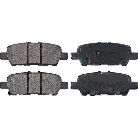 KIT PASTIGLIE FRENO POSTERIORI compatibile con NISSAN JUKE F15) / PASTIGLIE FRENANTI AUTO OEM P 56 087, / SOSTITUZIONE DIRETTA / BASSA POLVERE / SILENZIOSO