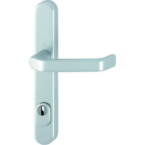HOPPE® Schutz-Drücker-Halbgarnitur mit Langschild Liverpool 1313G/3359ZA, Aluminium, 3340211 (1/2)