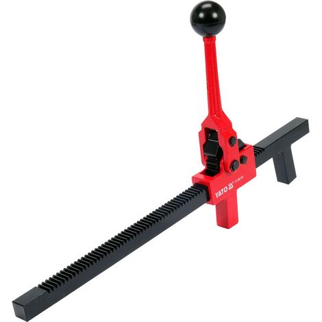 YATO Reifenspreizer 85-385 mm Verstellbarer Reifenöffner für Reifenreparatur & Reifenwechsel Gummireifenspreizer aus gehärtetem Stahl Profi Reifenwechsler Werkzeug (1/5)