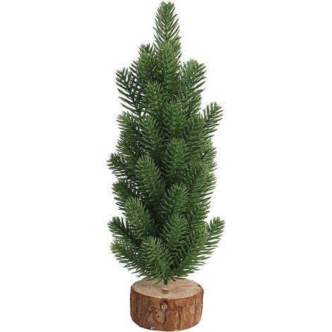 Mini-Weihnachtsbaum aus Holz, ideal für festliche Anlässe, Zuhause oder Büro, mehrfarbig (1/5)