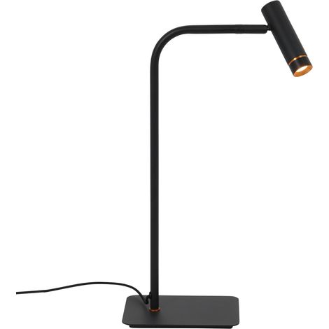 Mexlite - lámpara de mesa - Lumo - negro - metal - lámpara de
