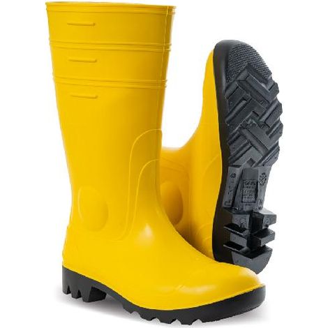 STIVALI IN PVC SICUREZZA N.43 GIALLO MAURER S5
