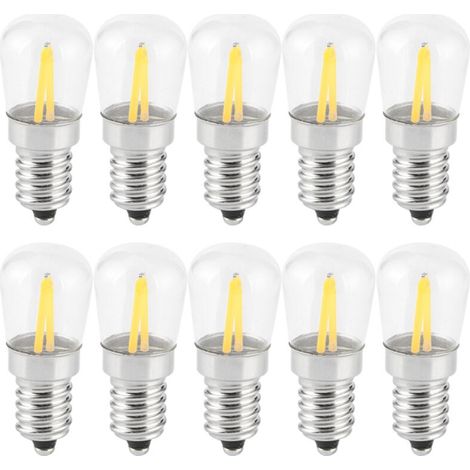 Mini ampoule LED E14 à Filament court E14, 1.5W AC 230V, pour maison, voiture, armoire, htel, éclairage (1/5)