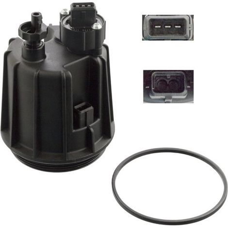 42561607 Applicable to the Iveco diesel filter, plastic cup with cap (1/4)