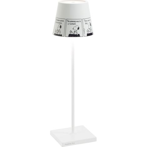 Lampada da Tavolo Poldina Pro Peanuts - Strip ricaricabile e dimmerabile con batteria fino a 12 ore. Per uso esterno IP65 (1/3)