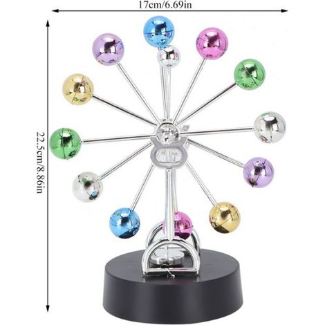 Boule tournante - - Plastique - Gris - Décoration de table (1/5)