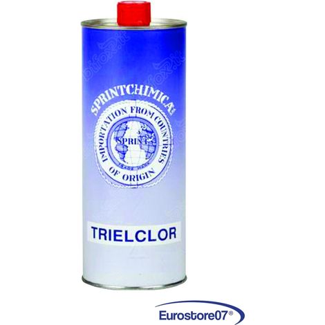 Trielina smacchiatore solvente sgrassante lt.1 per 12 pezzi (1/4)