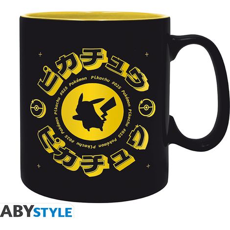 Pokemon Mug - Black - 460 ml