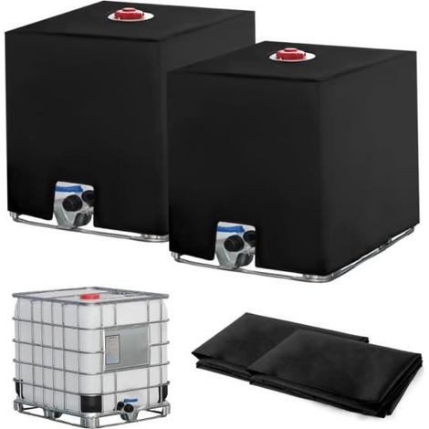 IBC 1000L Abdeckplane - UV-Schutz, wasserdicht und staubabweisend