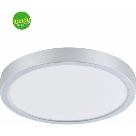 Plafoniera LED Eglo IDUN 2 15W 4000K Argento Ø 30 cm
