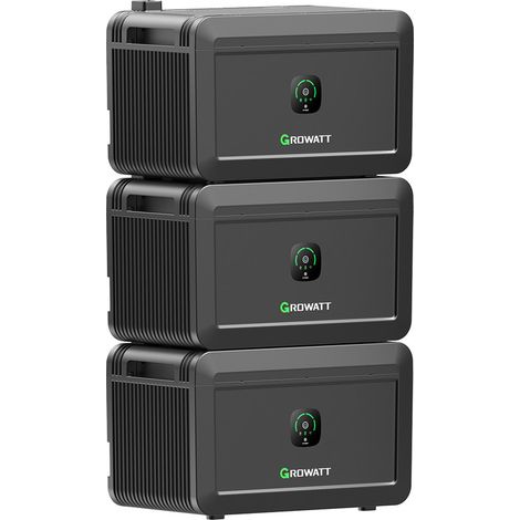 Growatt NOAH 2000,6144Wh Speicher für Balkonkraftwerk,Balkonkraftwerk Speicher mit 1800W PV-Eingangsleistung,IP66 (1/5)