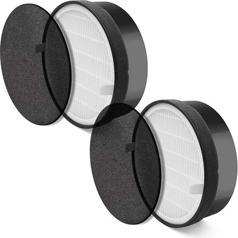 Filtri di ricambio adatti per purificatore d'aria Levoit LV-H132 - filtro a carboni attivi - Sostituisce il filtro dell'aria LV-H132-RF - 2 pezzi (1/5)