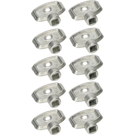 KOTARBAU Lot de 10 clés de purge pour radiateur