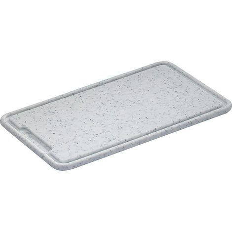 Zassenhaus Tagliere in Plastica Light Grey 42x27x1.5cm