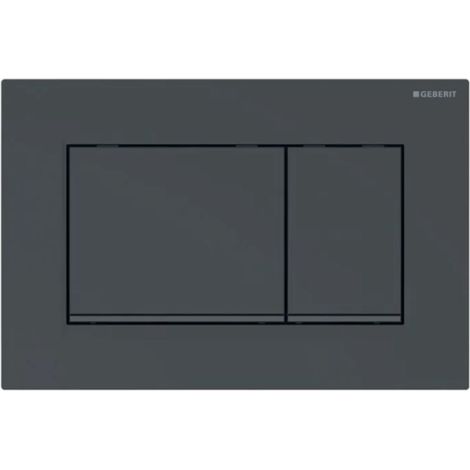 Placca di copertura SIGMA 30 nero lucido (1/3)