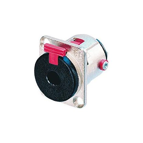 Neutrik NJ3FP6C Jack 6.35 mm Presa a pannello contatti dritti Numero Poli (num): 3 Stereo Argento 1 pz.