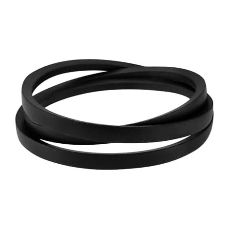 1 courroie trapézoïdale 139-2399 1/2 (4 L) x 61,5 cm, compatible avec les tondeuses autoportées Toro Exmark TimeCutter My Ride (1/5)