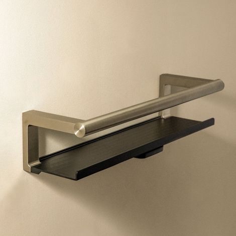 COSMIC ARCHITECT SP Jabonera De Ducha Con Limpiacristales Acero Inoxidable Mate - ref: WJC235A0048003