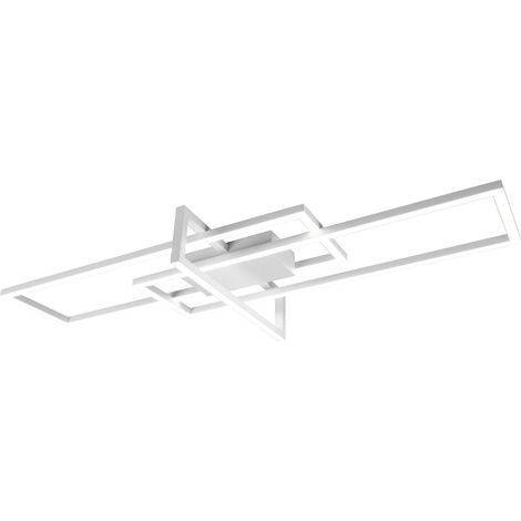 Plafoniera da Interno a Led in Metallo Bianco Opaco (1/2)