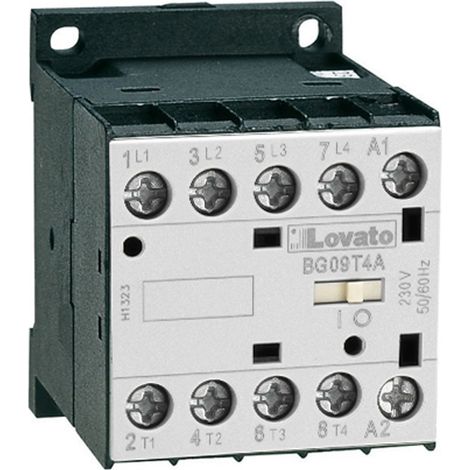 Contattore 4P No 20A Ac1 ( LOVATO cod. 11BG09T4A024 ) (1/3)