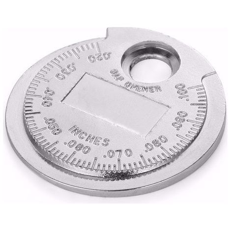Zündkerzenabstandsmessgerät 0,5–2,5 mm, Münzform, Handwerkzeug