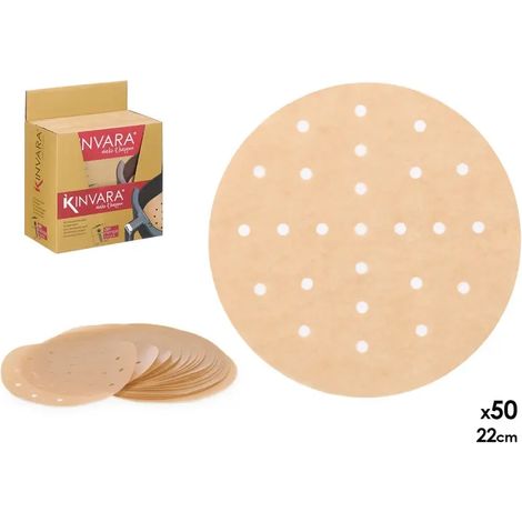 Set 50 pezzi stampo carta per friggitrice ad aria