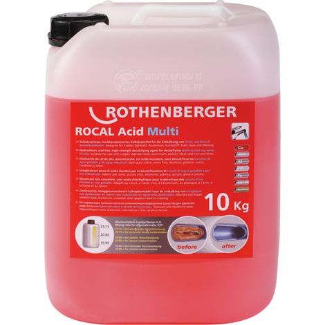 ROTHENBERGER ROCAL Acid Multi Entkalkungskonzentrat 10kg - 1500000116