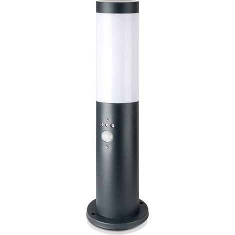 V-TAC VT-838 Piantana LED Giardino 45cm con Portalampada E27 e Sensore di movimento in Acciaio Inossidabile IP44 8965