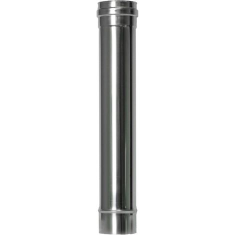 Tubo Estufa Pellet Ø80Mm-100Cm Inox Exojo (1/2)