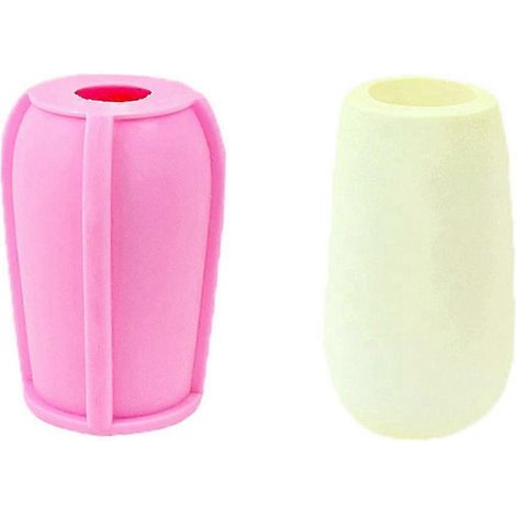 Moules en silicone pour pots de fleurs simples, moules de moulage, moules pour vases, fournitures de loisirs créatifs (1/4)
