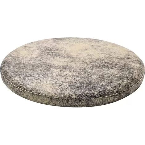 CCYKXA Abnehmbares Sitzkissen, rundes Stuhlkissen für drinnen und draußen/weiches Memory-Schaum-Stuhlkissen mit PU-Lederbezug (Farbe: G, Größe: 40 40 cm)