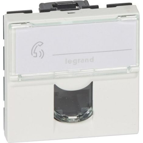 TOMA RJ45 CATEGORIA 5e UTP 2 MOD.BL.