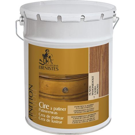 CIRE A PATINER 5L ACAJOU   - Les anciens ébénistes (1/3)
