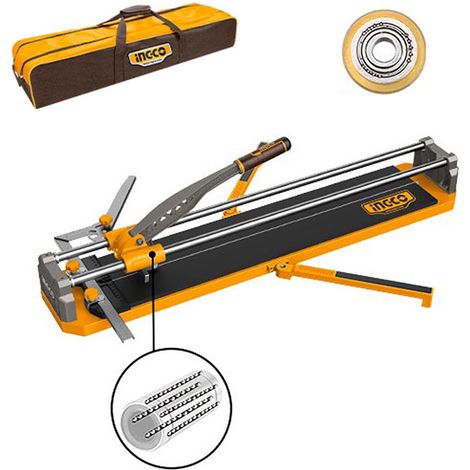 Ingco HTC04802 Tagliapiastrelle manuale 80 cm 800 mm Taglio Dritto Diagonale in Borsa (1/4)
