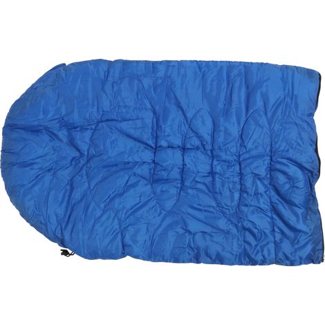 Sac de couchage imperméable pour chiens, bleu, intérieur orange, chaud, fermeture éclair, respirant, sac de rangement (1/5)